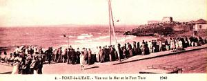 2962- Fort-de-l'eau - Vue sur Mer et Fort Turc2 - 1948